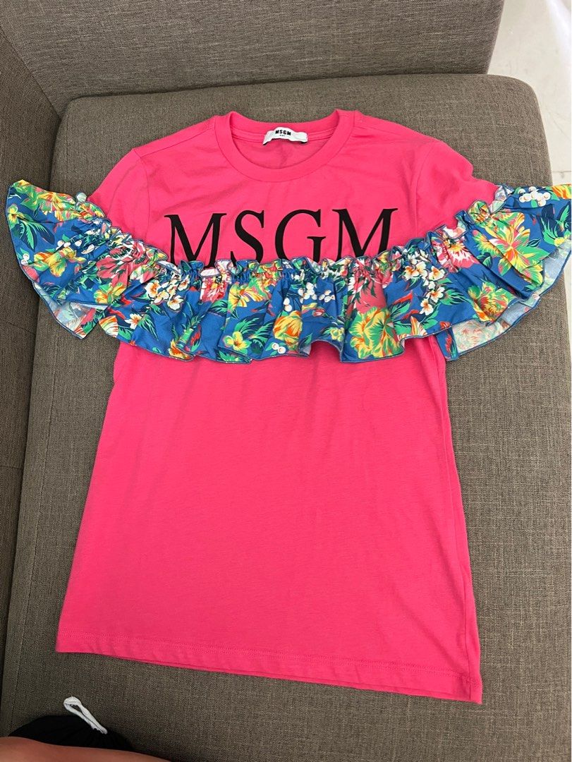 MSGM girls T shirt Babies Kids Babies Kids Fashion on Carousell