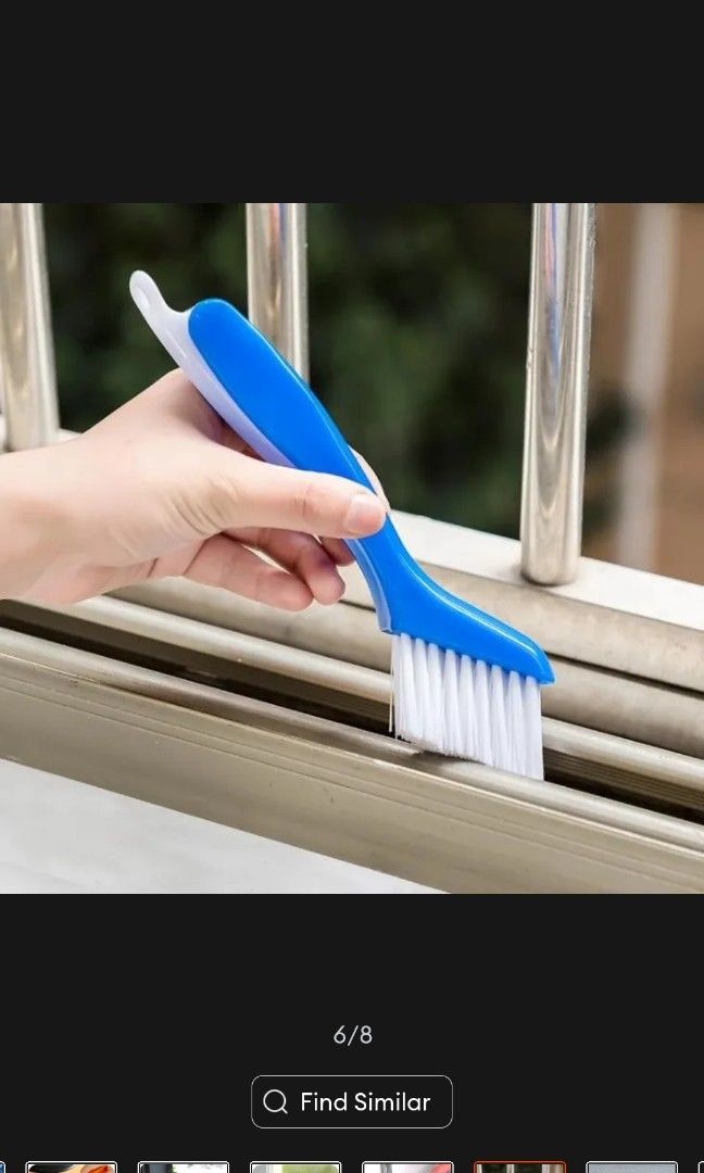 3pcs Window Groove Brush Slit cleaning brush Window Groove