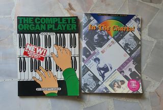 Music books piano organ