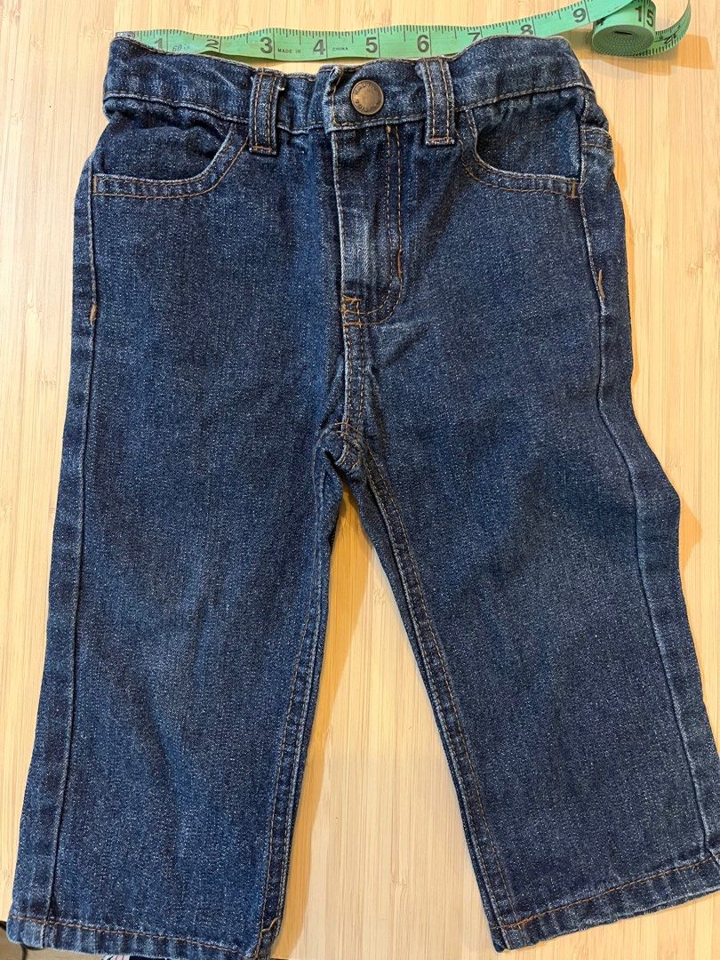 Nautica set baby boy size 1 (Category: Babies & Kids Fashion) located in Las Pinas. Submitted by teep_mnl (Listing ID 1239980441, Image 3). Description: 3 piece set 1 knit sweater Long sleeves polo in checkered print Jeans Very good quality. Like new! .
