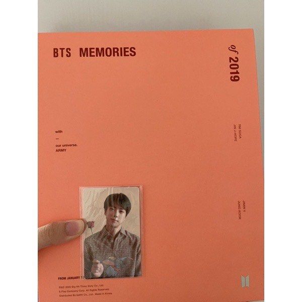 BTS Memories2019 DVD（BTS MEMORIES OF 2019 DVD / BLU-RAY for