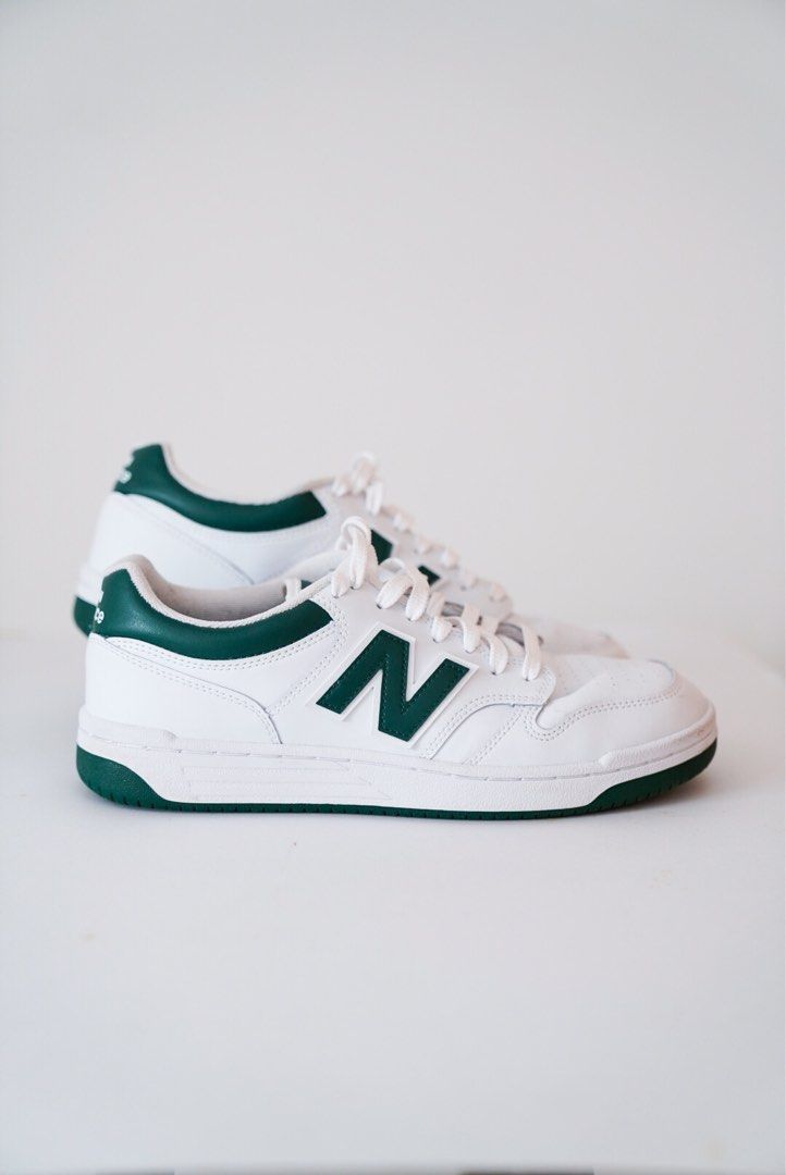 New Balance 480 Sneakers White Green Men s Fashion Footwear