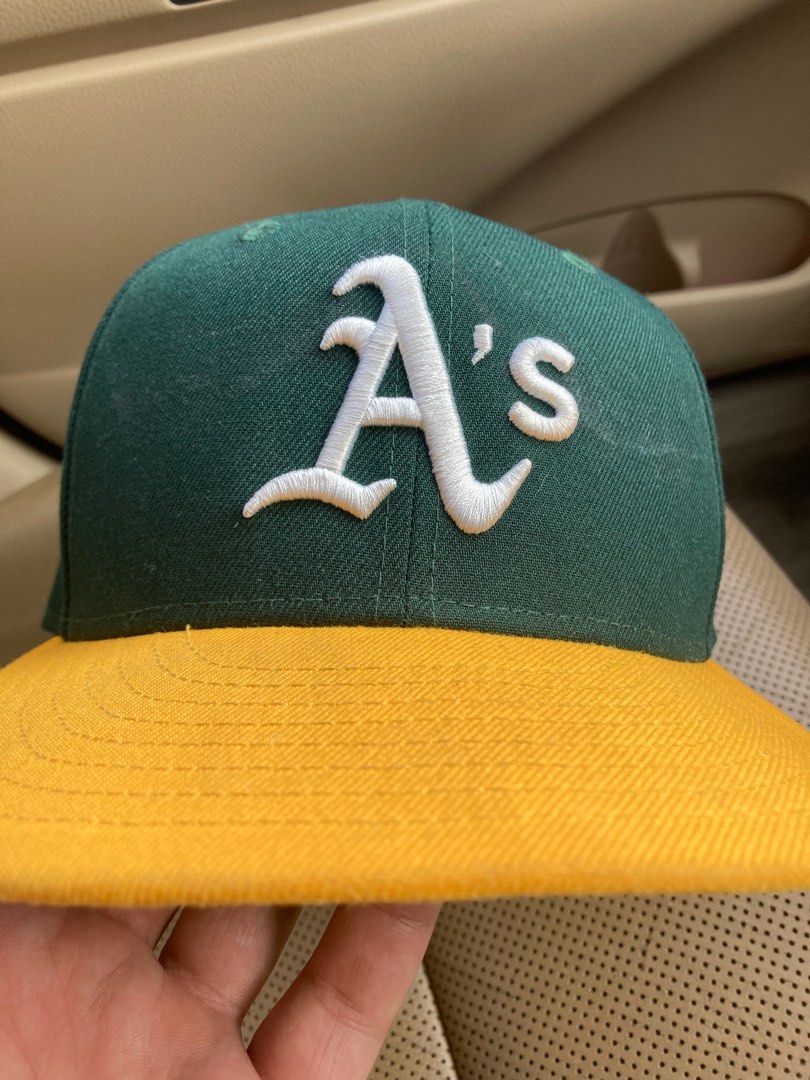 New era fitted hat cap A's Oakland athletics, Men's Fashion, Watches &  Accessories, Cap & Hats on Carousell