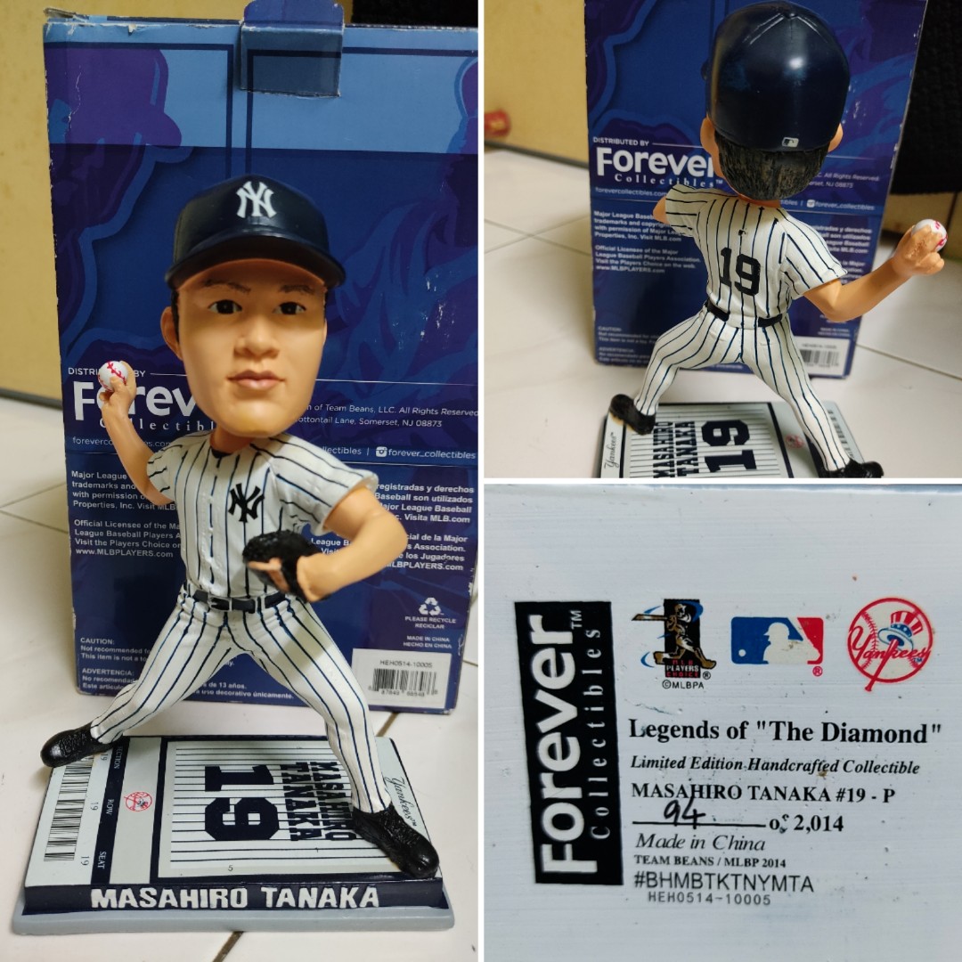 MASAHIRO TANAKA 2015 NEW YORK YANKEE SGA BOBBLEHEAD LIMITED