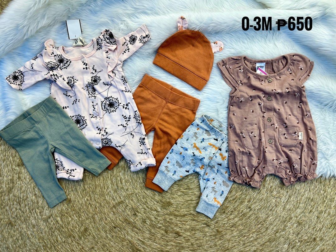 Newborn to 3 months set for baby girl Babies Kids Babies Kids Fashion on Carousell