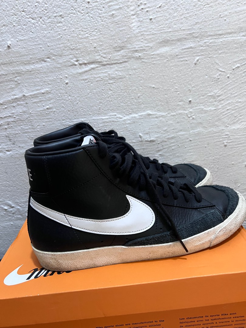 Nike 77 blazer best sale black