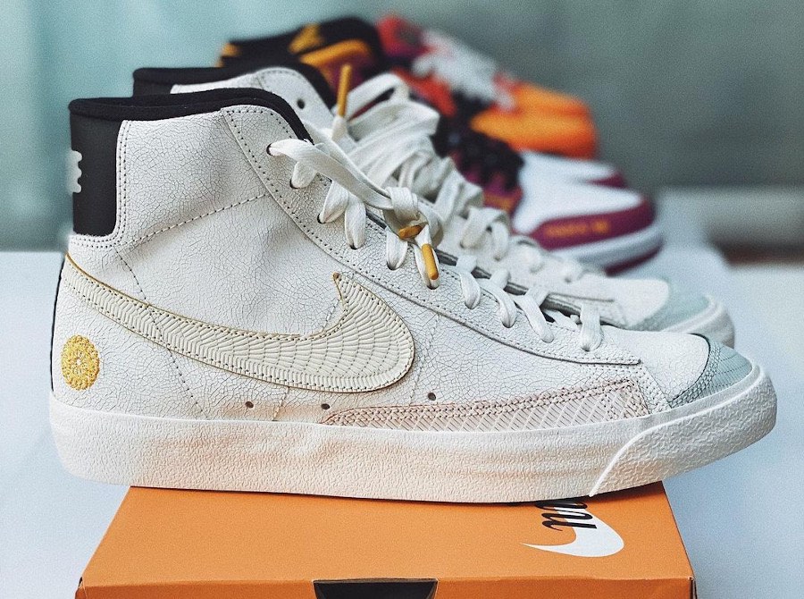 nike mid blazer 77 dia de los muertos
