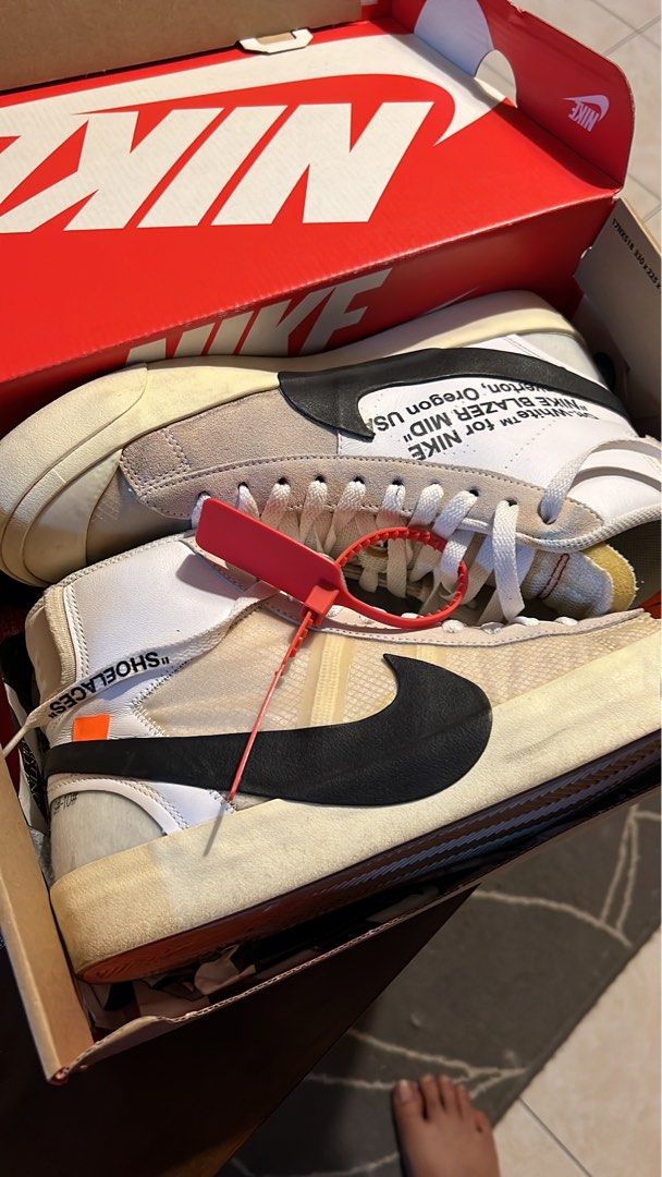 Fake nike off white blazer on sale