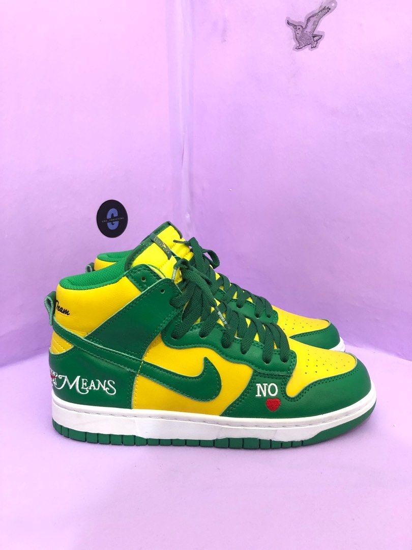 Nike Sb Dunk High Supreme By Any Means Brazil