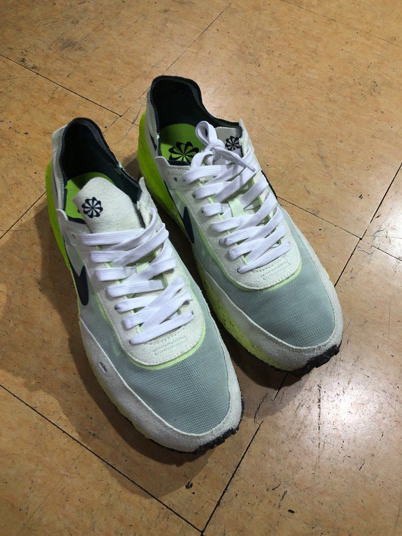 nike waffle one crater lime ice