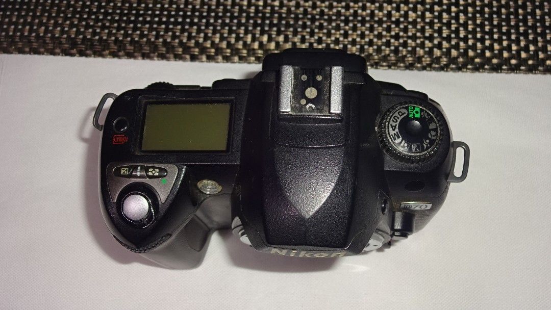 nikon D70 DSLR camera body only (Category: Cameras) located in Paranaque City. Submitted by kutoi.ancheta (Listing ID 1240029720, Image 2). Description: nikon D70 DSLR camera body only Nikon f mount ₱2000 condition: manual only! Broken mounting lock! Auto Focus not functioning! Working previously! Untested today! Buy at your own risk! No charger! No CF card! No batteries! Lens compatibility is buyer's responsibility! cons / issues ✖️dust specks i