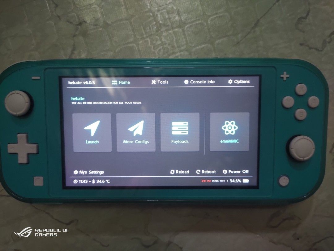 Nintendo Switch Lite Jailbreak, Video Gaming, Video Game Consoles, Nintendo on Carousell