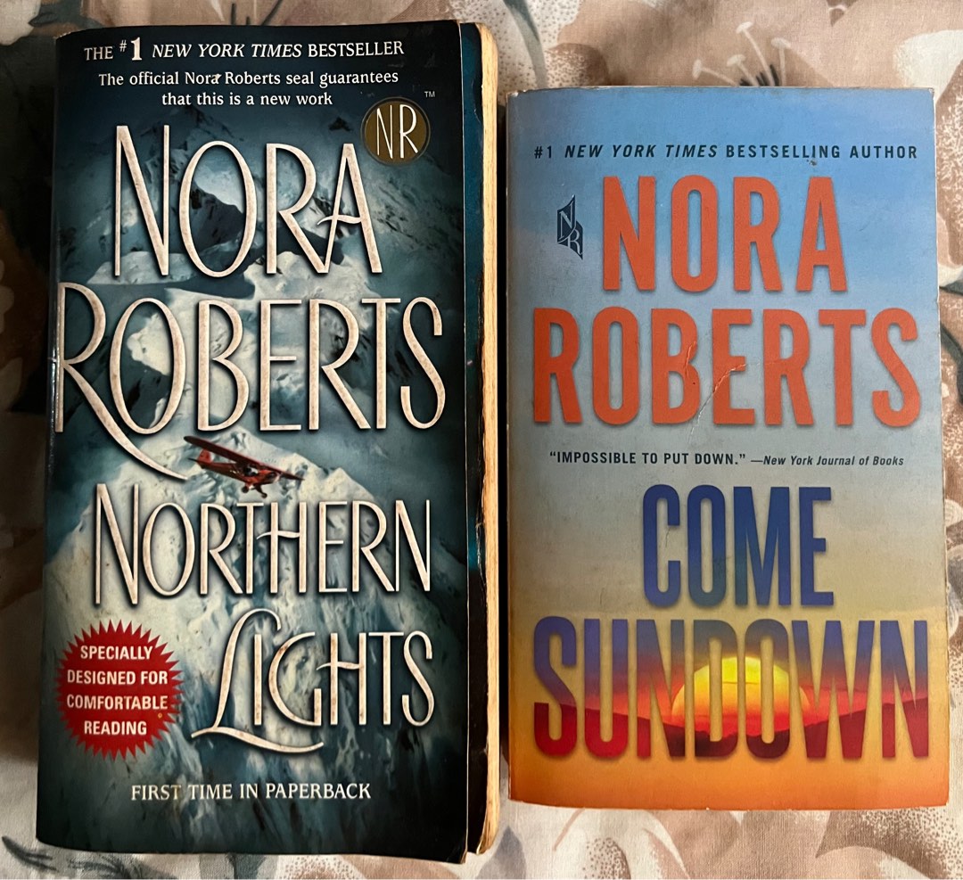 Nora Roberts 2-Novel Bundle, Hobbies & Toys, Books & Magazines, Fiction ...
