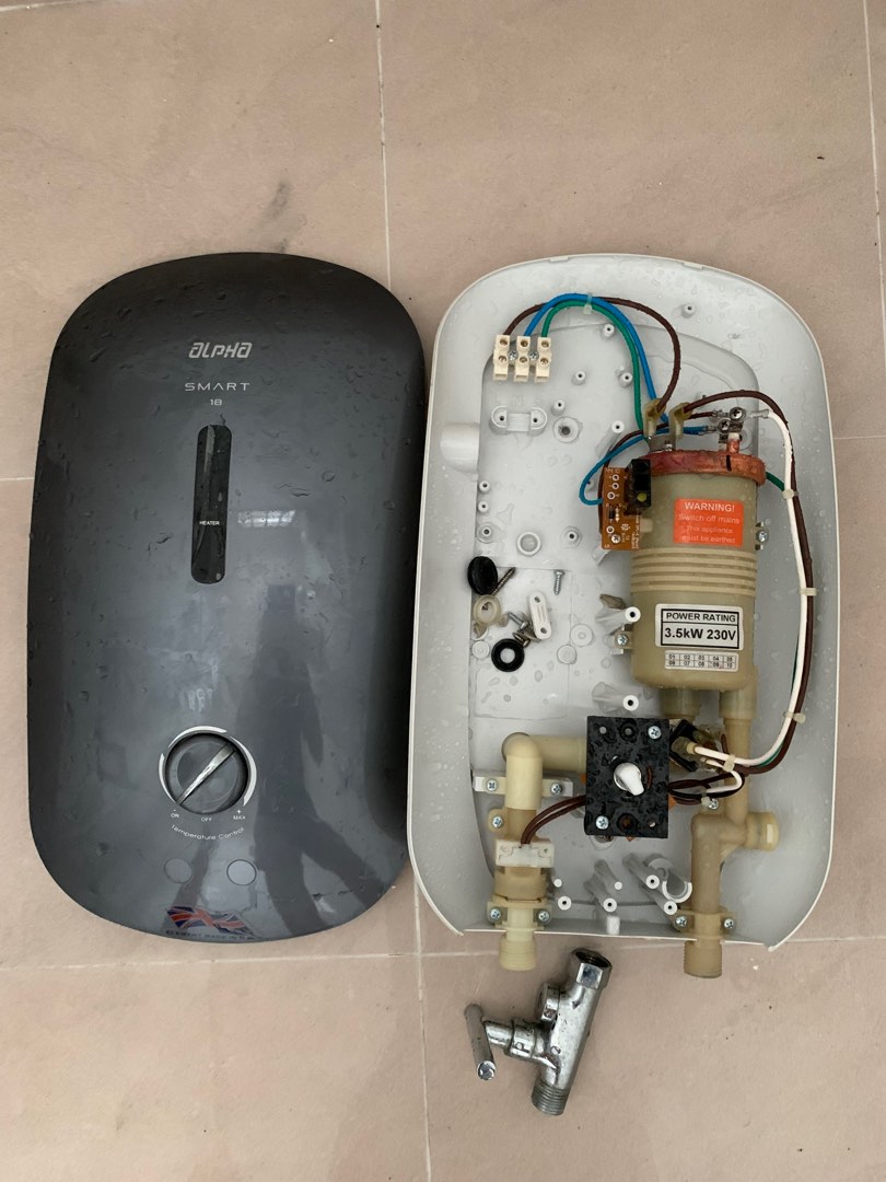 Not working Alpha instant water heater, TV & Home Appliances, Water