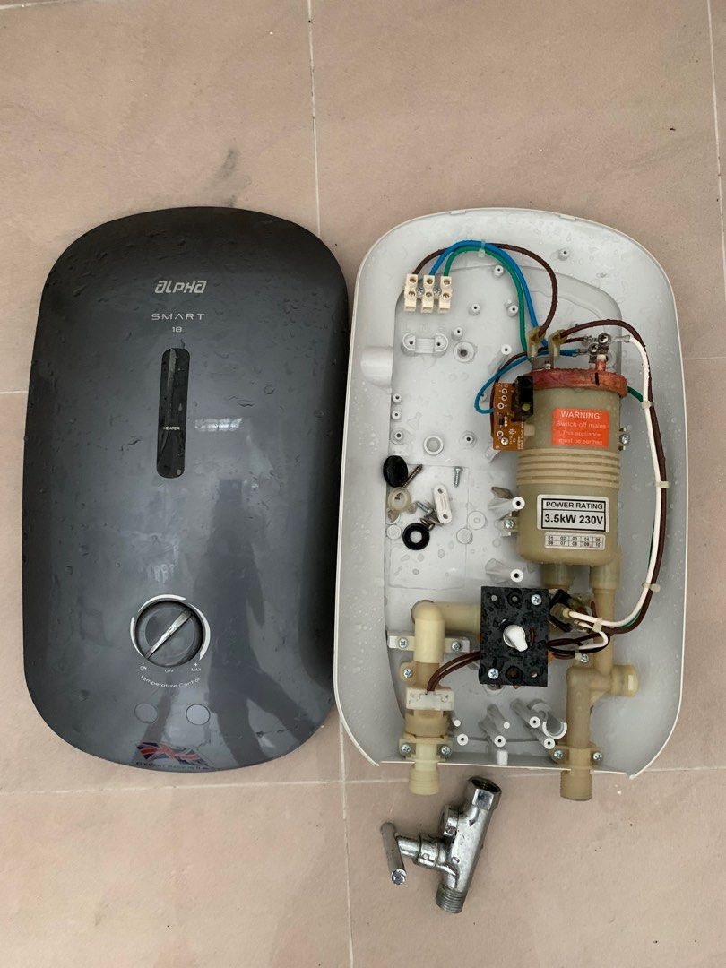 Not working Alpha instant water heater, TV & Home Appliances, Water