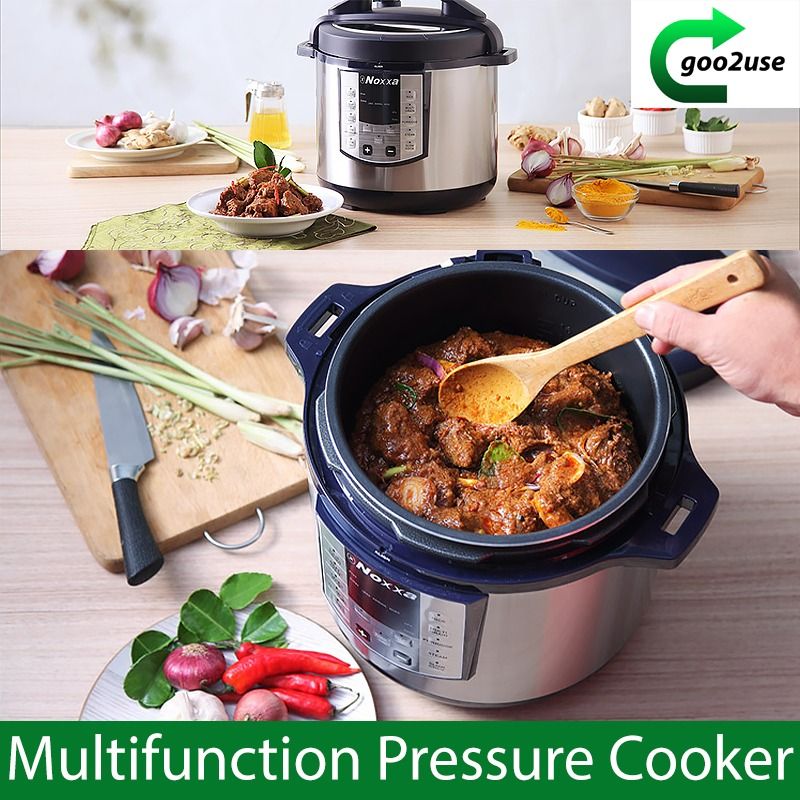 Noxxa Electric Multifunction Pressure Cooker, TV & Home Appliances