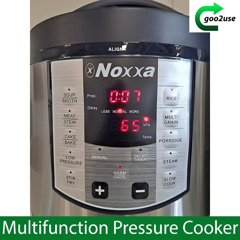 Noxxa Electric Multifunction Pressure Cooker, TV & Home Appliances ...