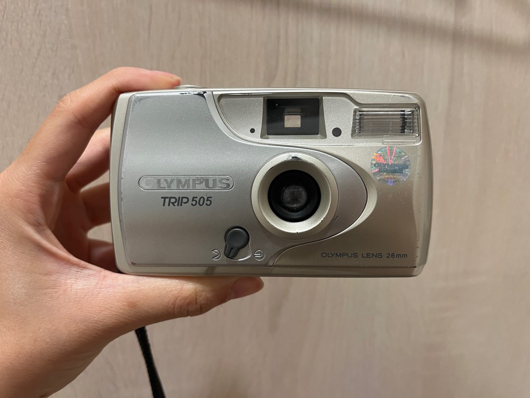 olympus trip 505 film camera 菲林相機, 攝影器材, 相機 Carousell