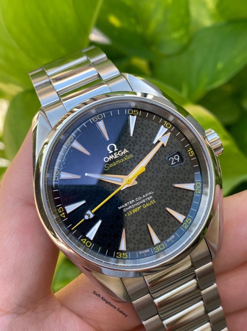 Omega seamaster hotsell aqua terra bond