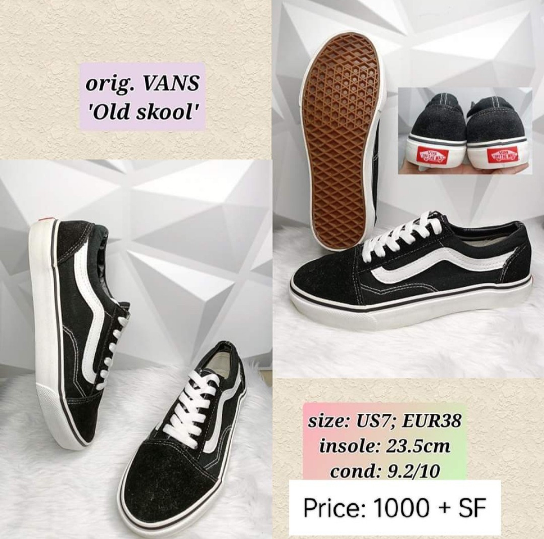 Orig Vans Old Skool (23.5cm), Women's Fashion, Footwear, Sneakers