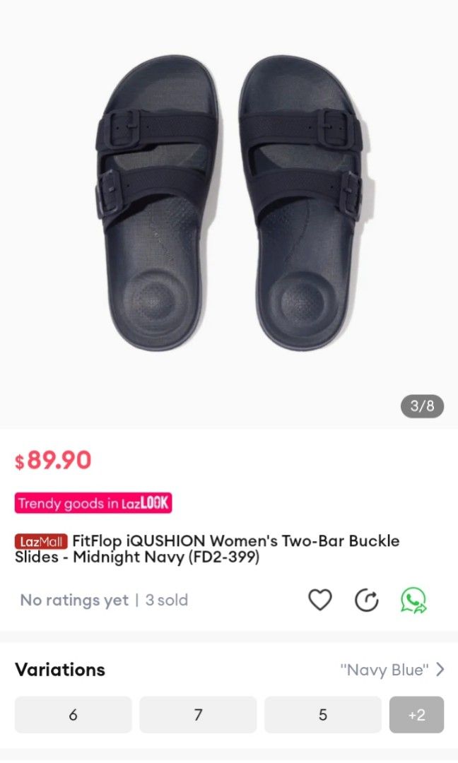 Sandal top fitflop lazada