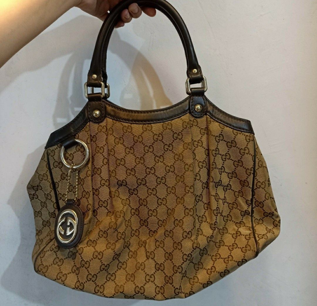Authentic Gucci Laptop Bag, Luxury, Bags & Wallets on Carousell