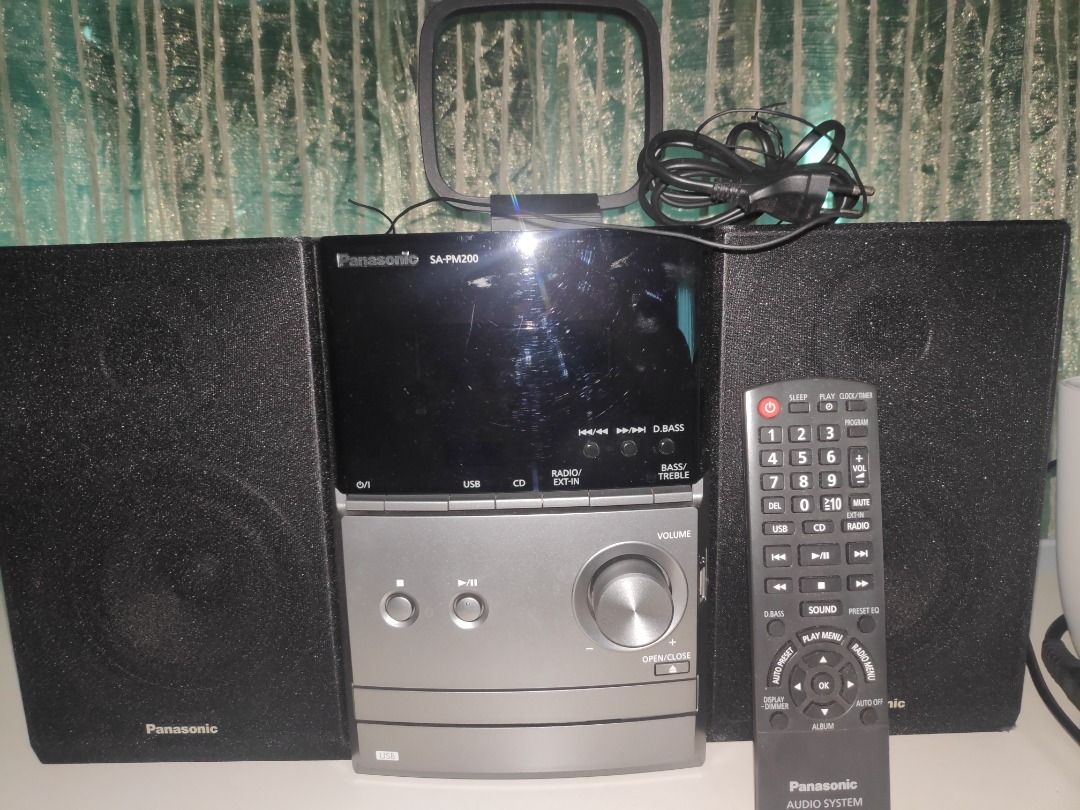 Panasonic CD Stereo system, Audio, Portable Music Players on Carousell