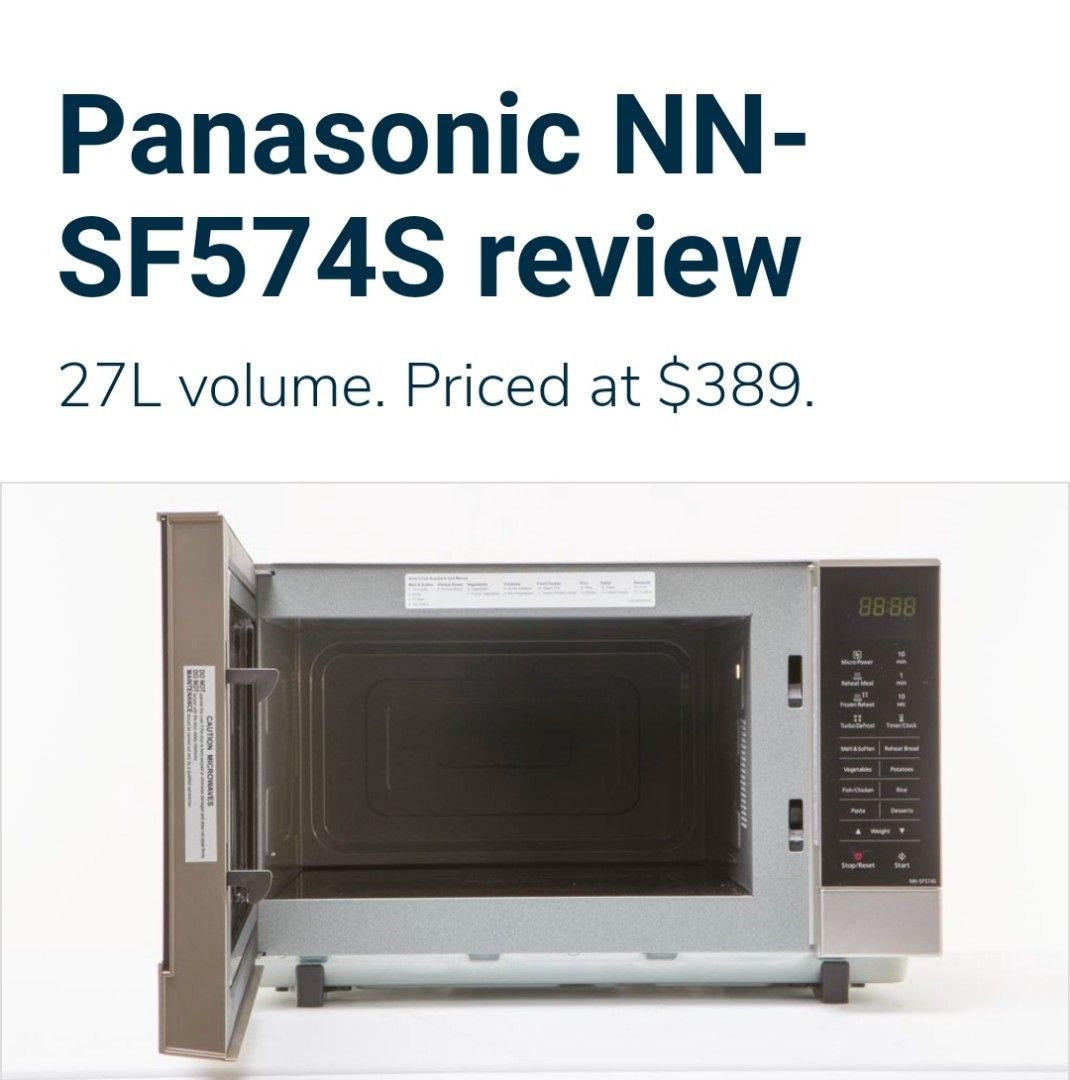 Panasonic Inverter Flatbed Microwave 27L on Carousell