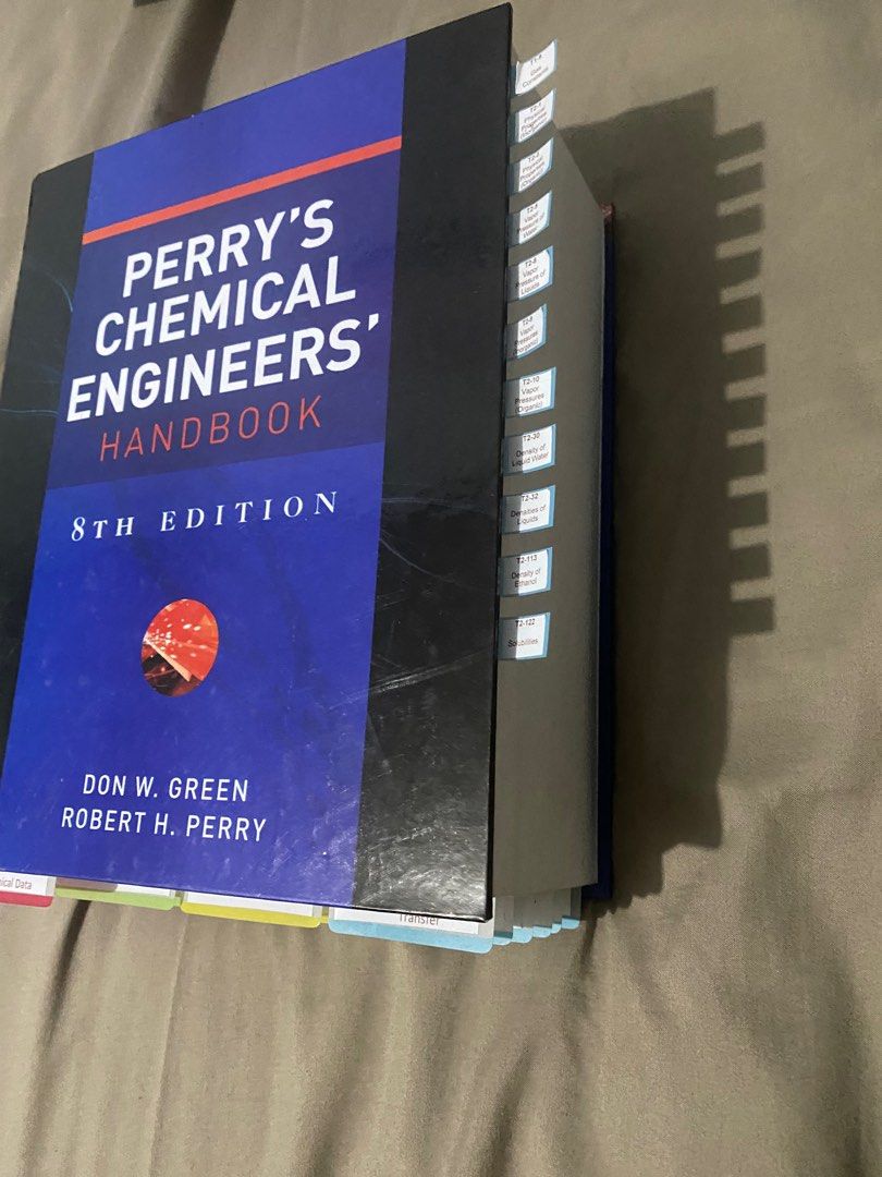 Perry's Chemical Engineers' Handbook 8th Edition