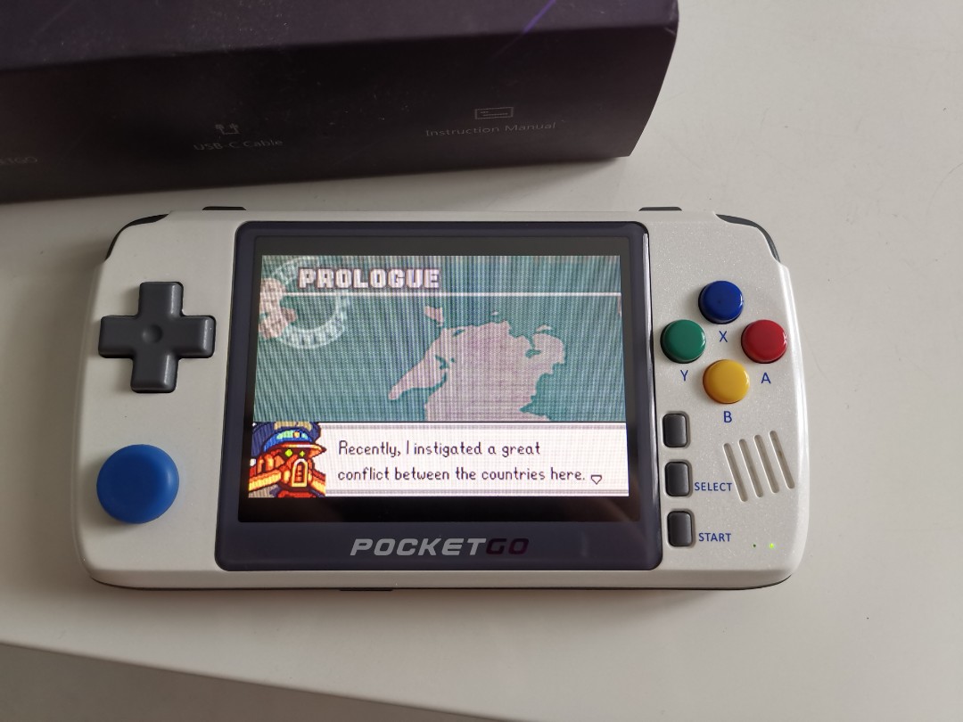 Pocketgo V2 Retro Game Handheld Console Gameboy Advance Ps Video