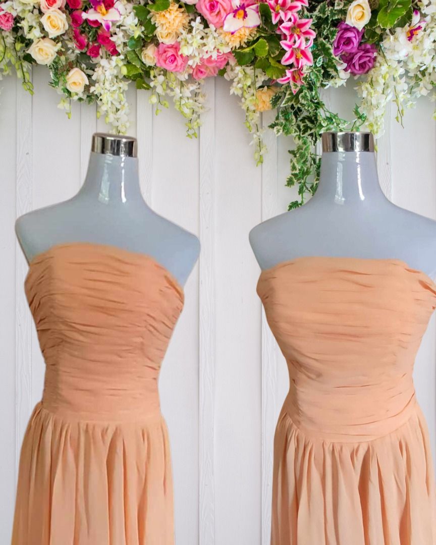 Pomelo peach gown new arrivals
