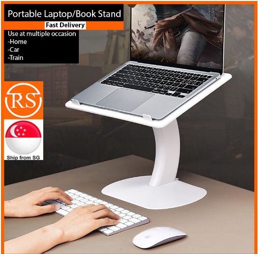 Reading portable laptop table top