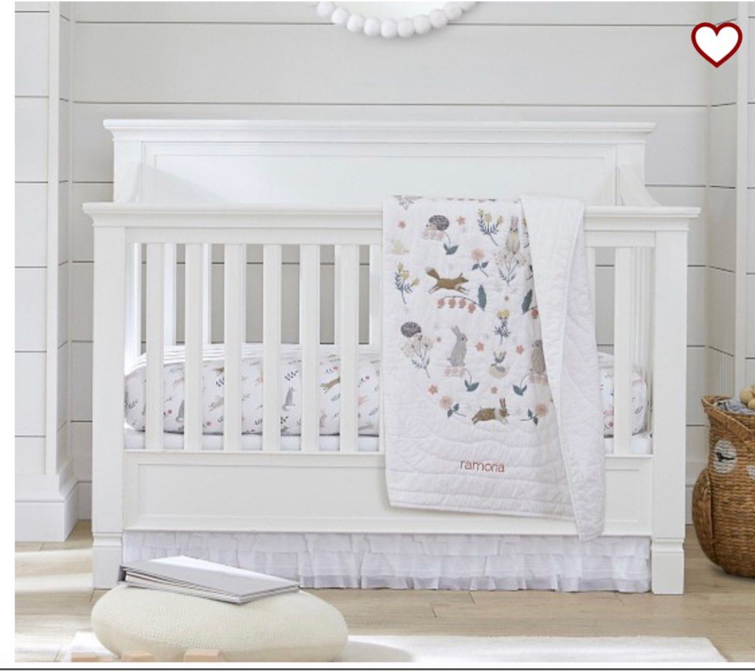 Pottery barn shop modern crib