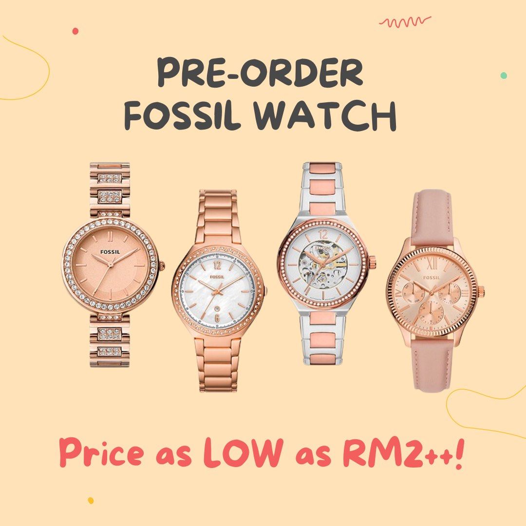 Gold Watches For Men - Fossil