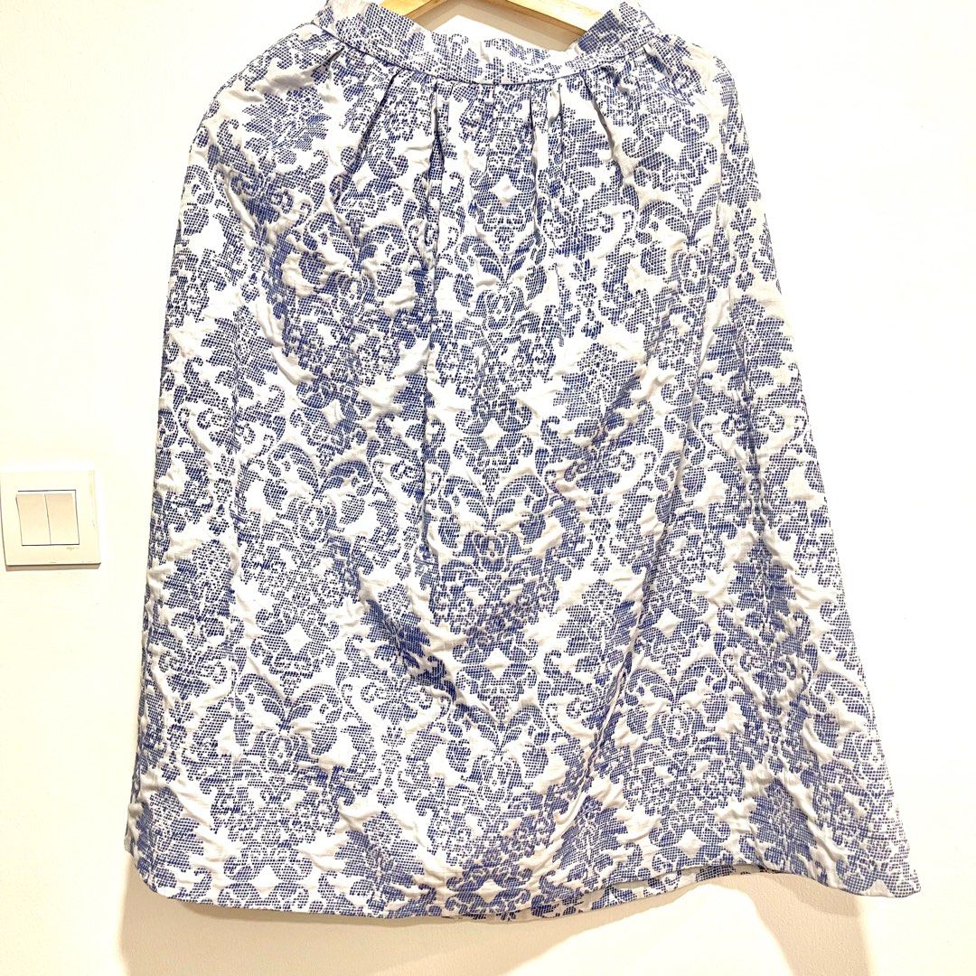 H and m deals long floral skirt