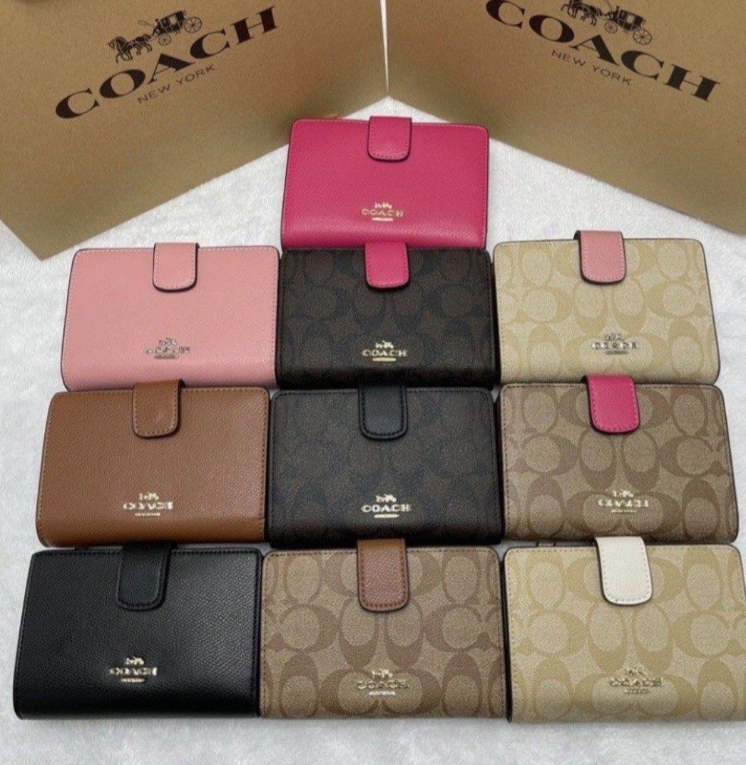 Coach sales wallets cheap