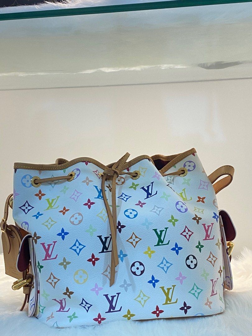 Louis Vuitton Lv multicolor petit noe bucket bag, Luxury, Bags & Wallets on  Carousell