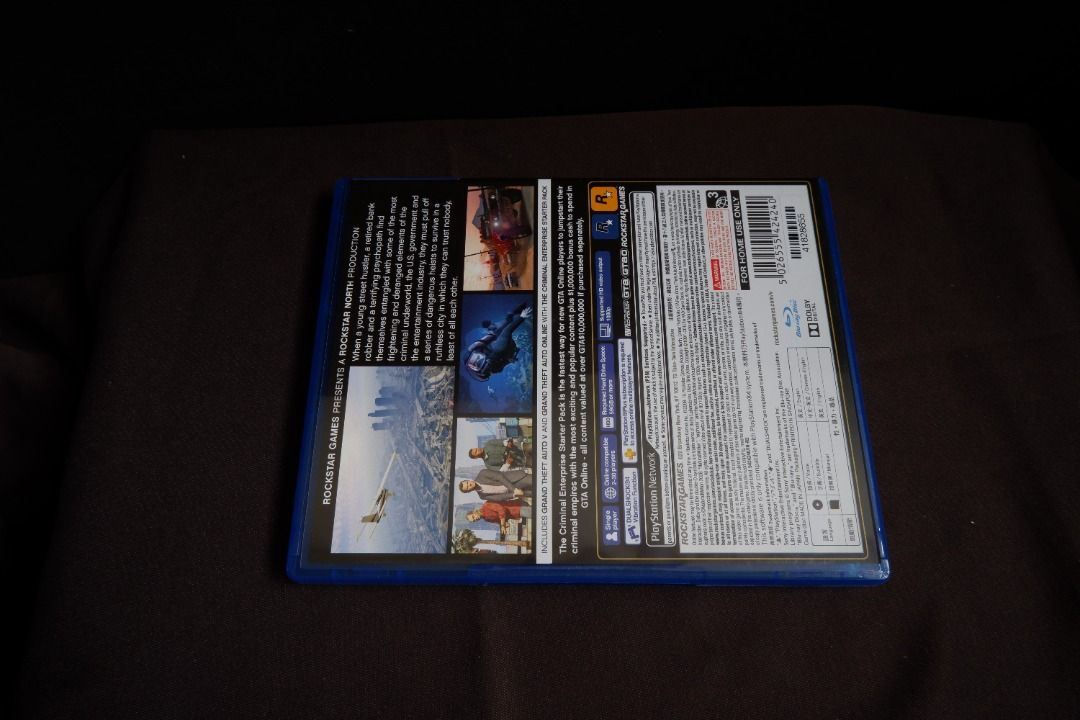 PS4 Grand Theft Auto V Premium Edition, Video Gaming, Video Games