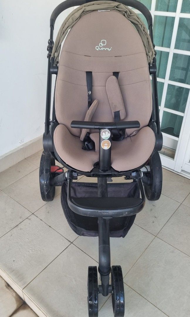 Quinny stroller PLUS car seat, Babies & Kids, Going Out, Strollers on Carousell