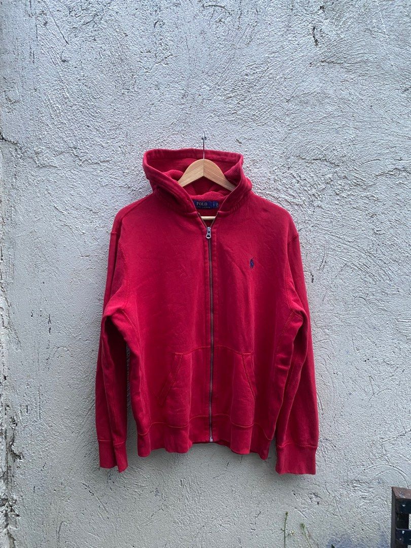 RALPH LAUREN DOUBLE KNIT GOLD TAG (Category: Coats, Jackets and Outerwear) located in Davao. Submitted by Phbebop (Listing ID 1239984212, Image 2). Description: Width: 22-23 Lengths: 27 Color condition: 10/10 Cloth condition: 8/10 Has 2 small holes Washable stains Missing hood lace.