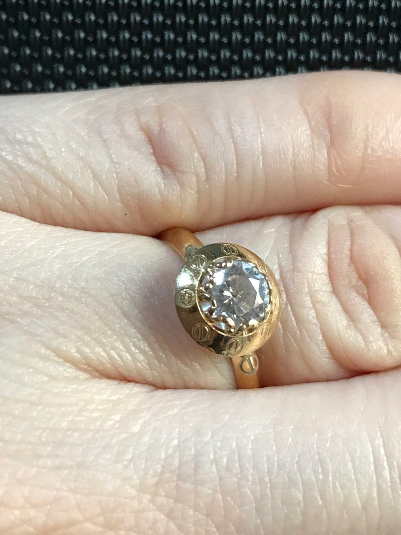Cartier ring sales the real real