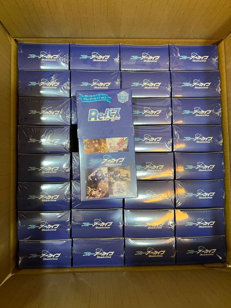 blue archive booster box Weiss Schwarz Blue Archive The Animation Booster Pack Box TCG JAPAN OFFICIAL 1 Box