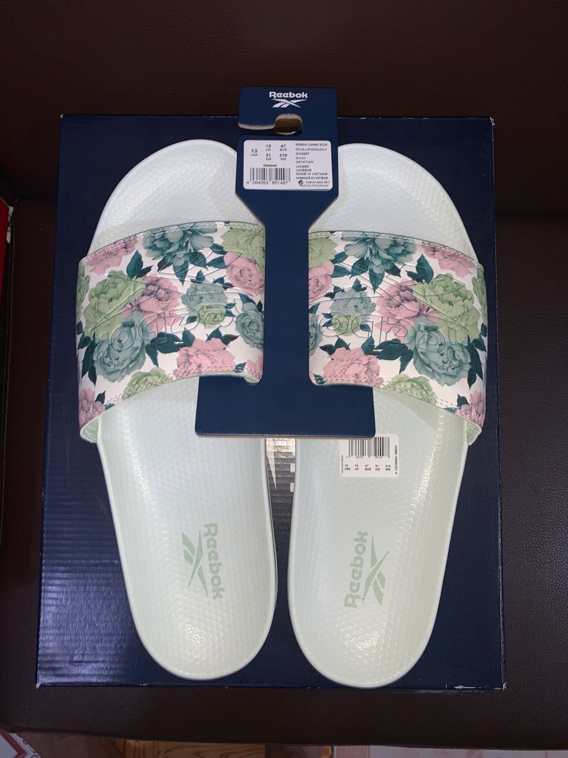 Reebok slides womens 2025
