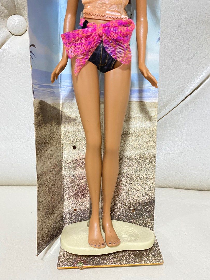 Barbie Teresa Pink White Cami Corset And Panties Doll B5