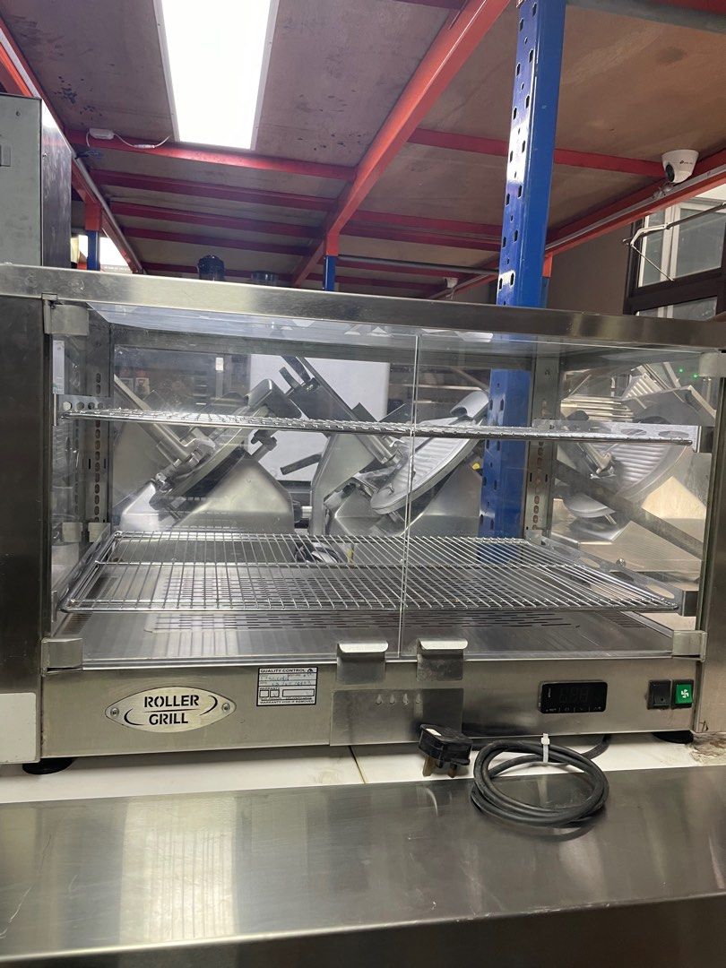 Roller grill table top food warmer / display warmer / pie warmer, TV