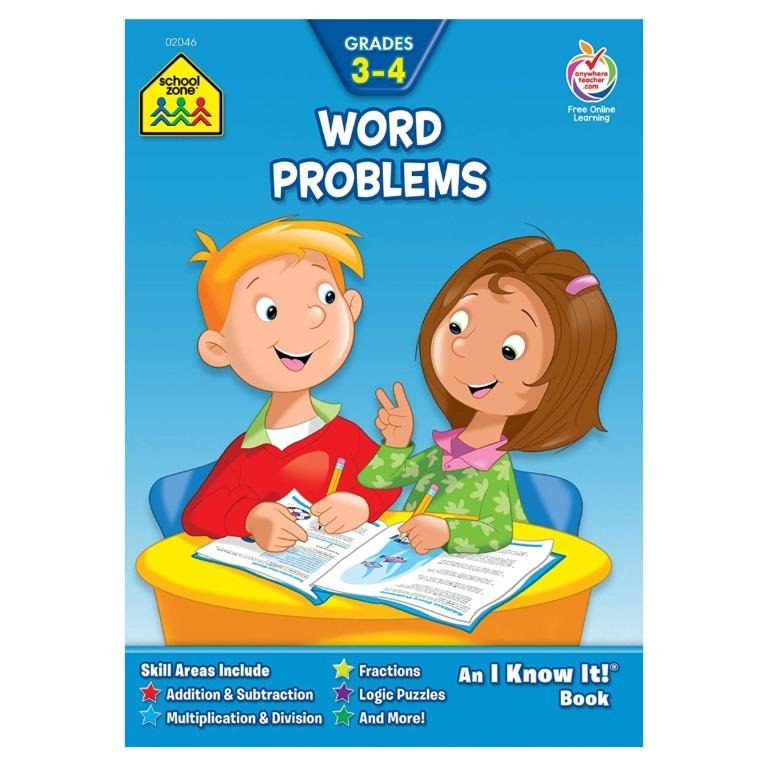 School Zone Word Problems, Hobbies & Toys, Books & Magazines ...