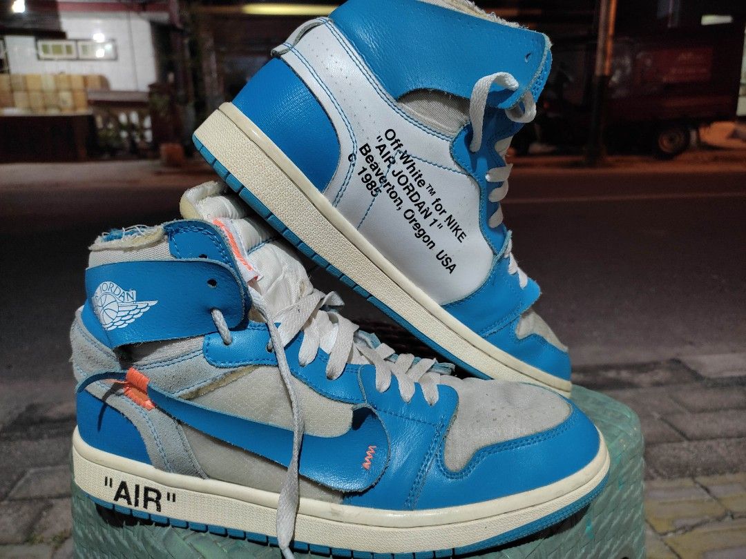 nike aj1 x off white
