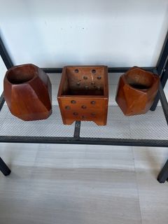 Sets of wooden planter