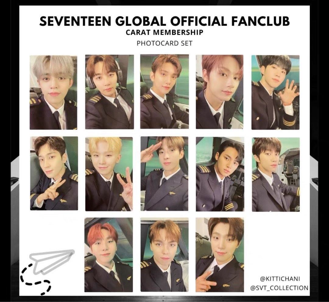SEVENTEEN MEMBERSHIP CAPTAIN PILOT トレカ seventeen captain パイロット ドギョム トレカ 証明写真 - メルカリ