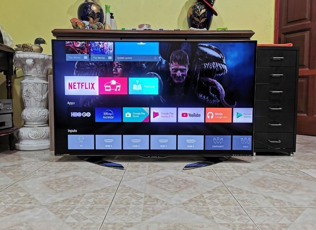 Sharp 50 Ultra HD 4K Hdr Android Tv TV Home Appliances TV Entertainment TV on Carousell